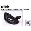 S-link SLX-338 Audio/Video 1.8m Kablosu